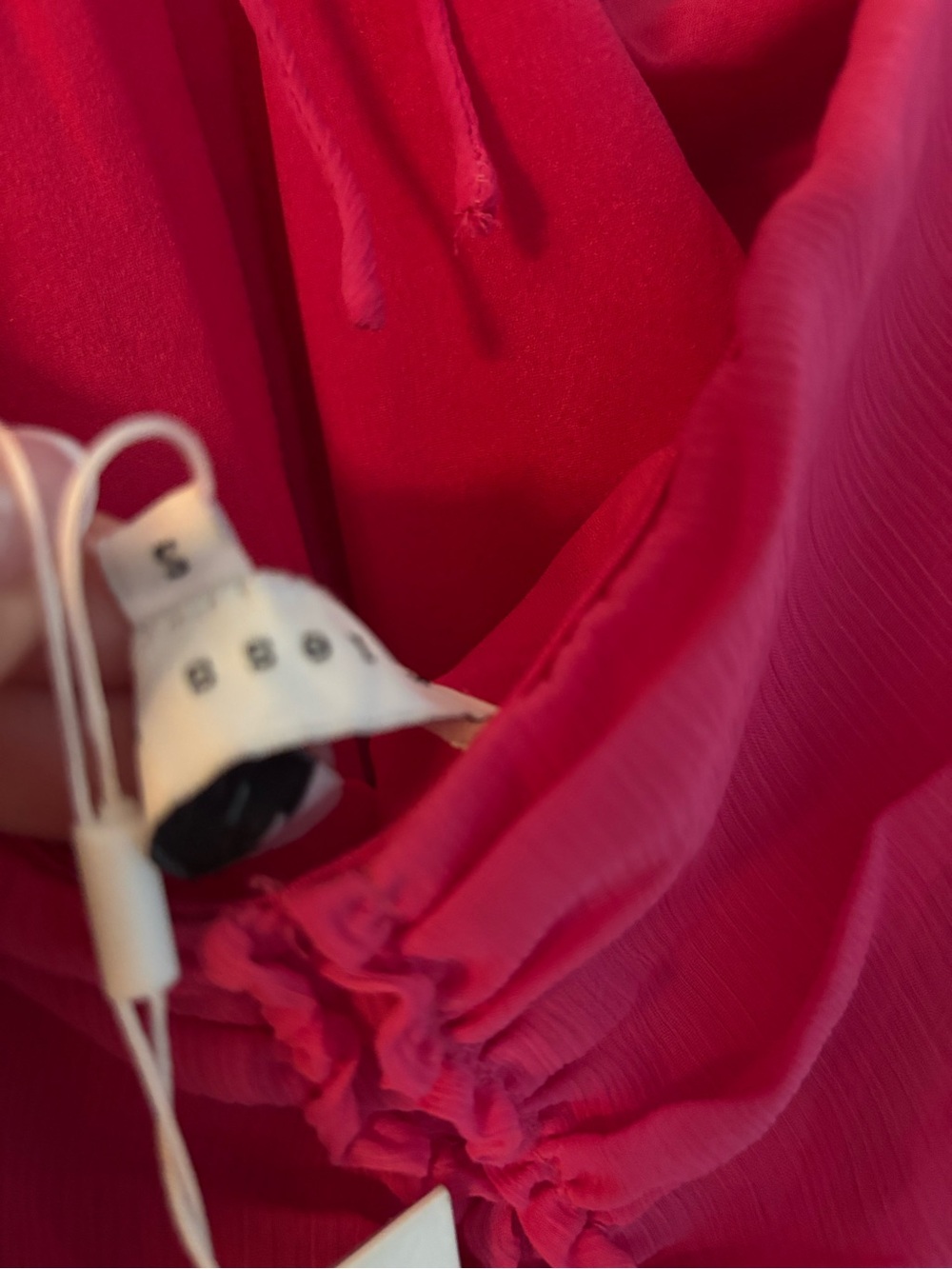 Endless Rose Fuchsia Ruched Mini Dress - Picture 3 of 4